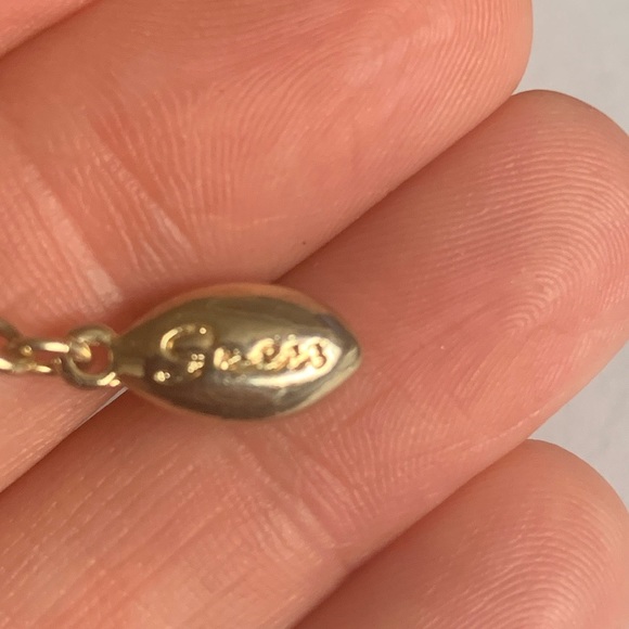 Women’s Gold Color Guess Love Necklace with Butterfly Pendant - Picture 10 of 10